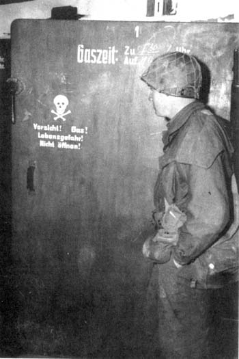 door to the Dachau gas chamber